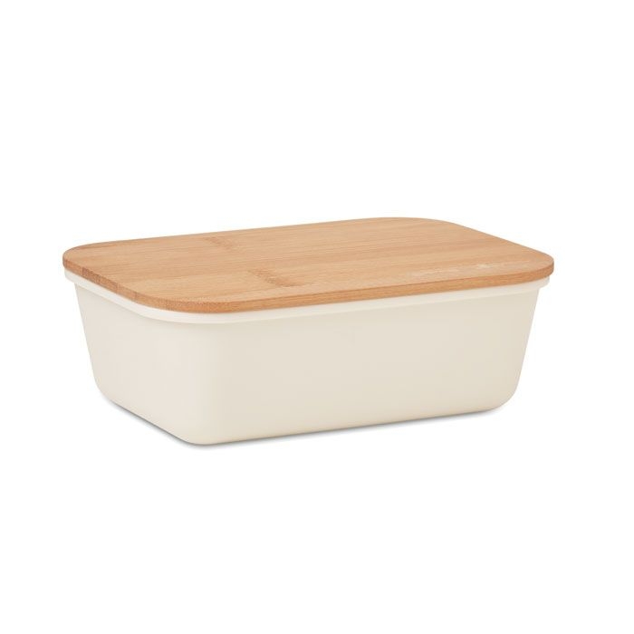 MO6240-13Thursday Lunchbox mit Bambus-Deckel_ Beige MO6240-13Thursday Lunchbox mit Bambus-Deckel_ Beige