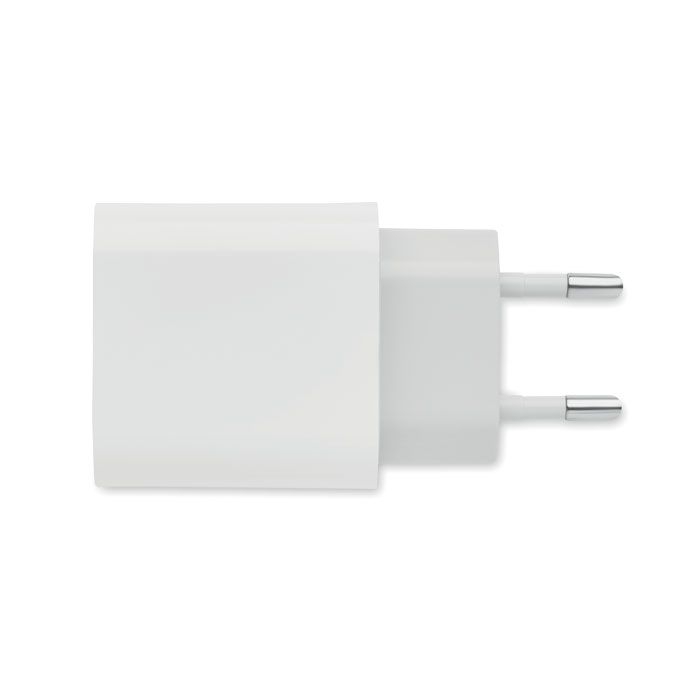 MO6879-06Port 18W 2-Port USB-Ladegeraet EU-Ste_ Weiss