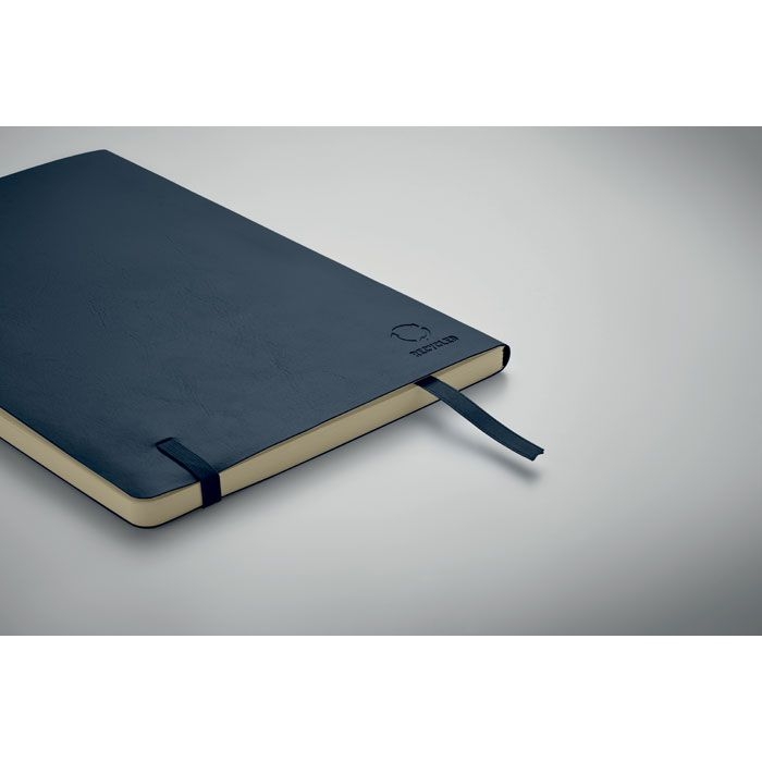MO2118-85Breta DIN A5 Notizbuch recycelt_ marineblau