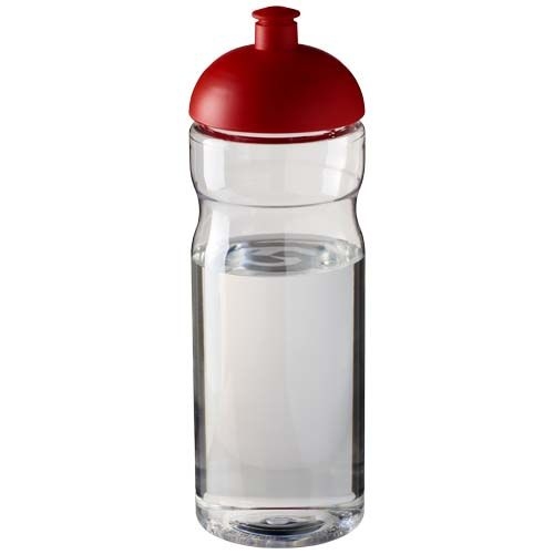 PF210098-25H2O Active® Eco Base 650 ml Sportflasche mit Stuelpdeckel_ transparent_rot PF210098-25H2O Active® Eco Base 650 ml Sportflasche mit Stuelpdeckel_ transparent_rot