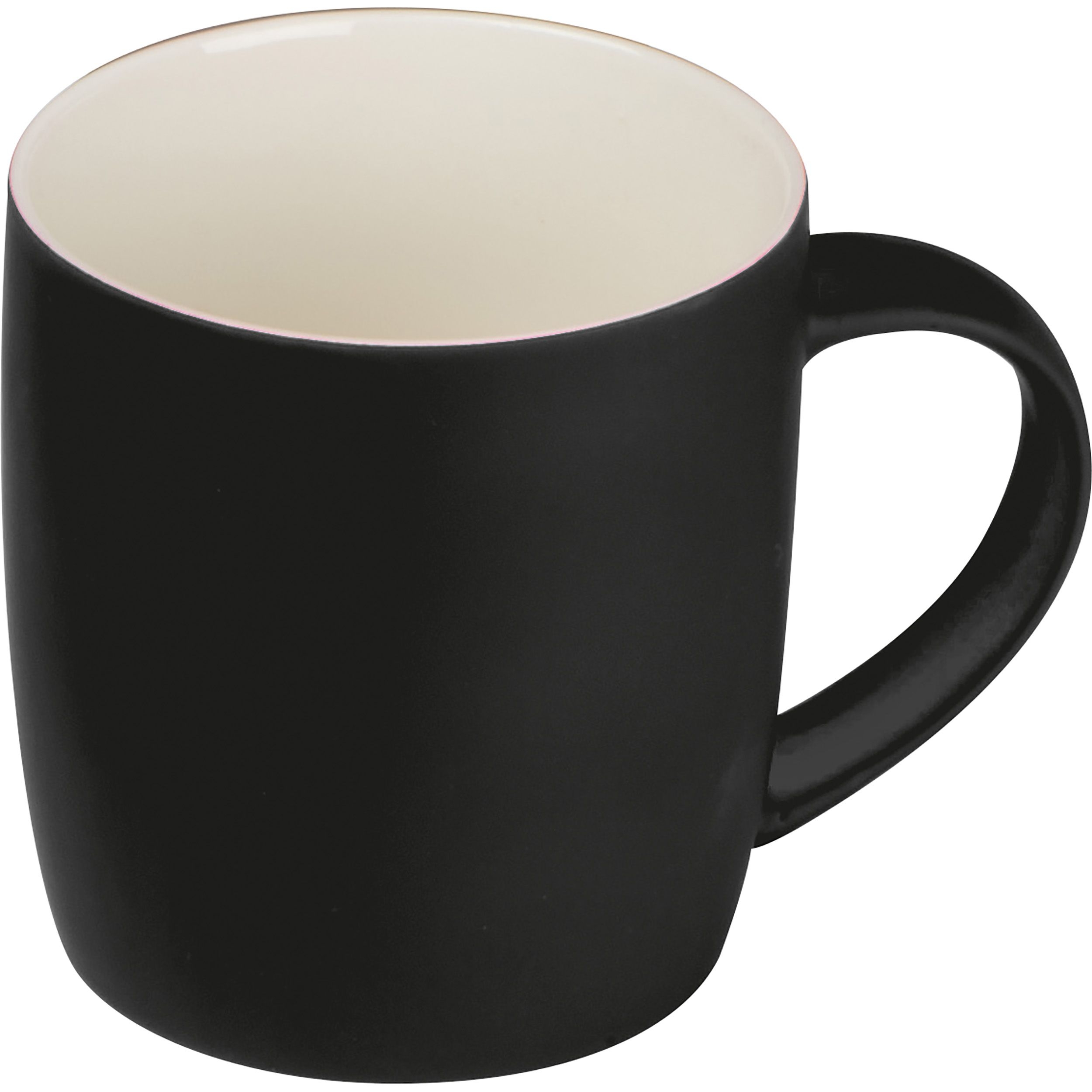 MA80654Tasse aus Porzellan_ aussen gummiert_ 300ml