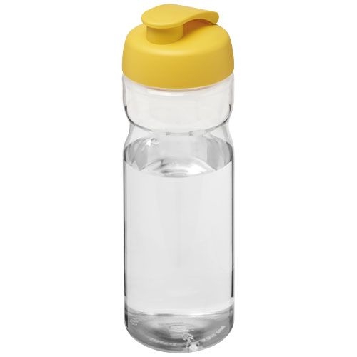 PF210045-11H2O Active® Base 650 ml Sportflasche mit Klappdeckel_ transparent_gelb PF210045-11H2O Active® Base 650 ml Sportflasche mit Klappdeckel_ transparent_gelb
