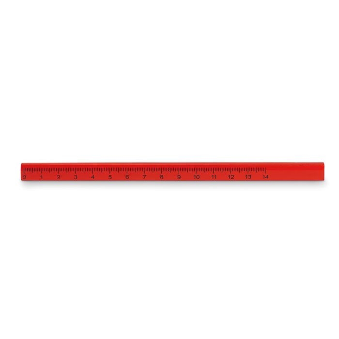 MO8686-05Maderos Zimmermanns-Bleistift_ rot