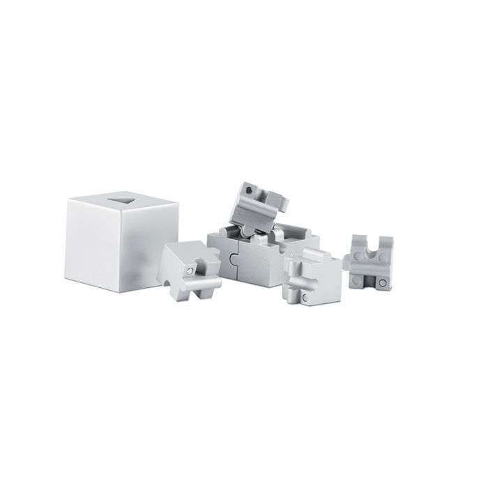 AR1810-16Kubzle 3D-Puzzle_ Mattsilber