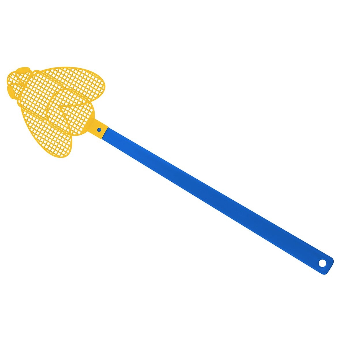 HE7153-3-4Fliegenklatsche _Brummi_ blau_ gelb