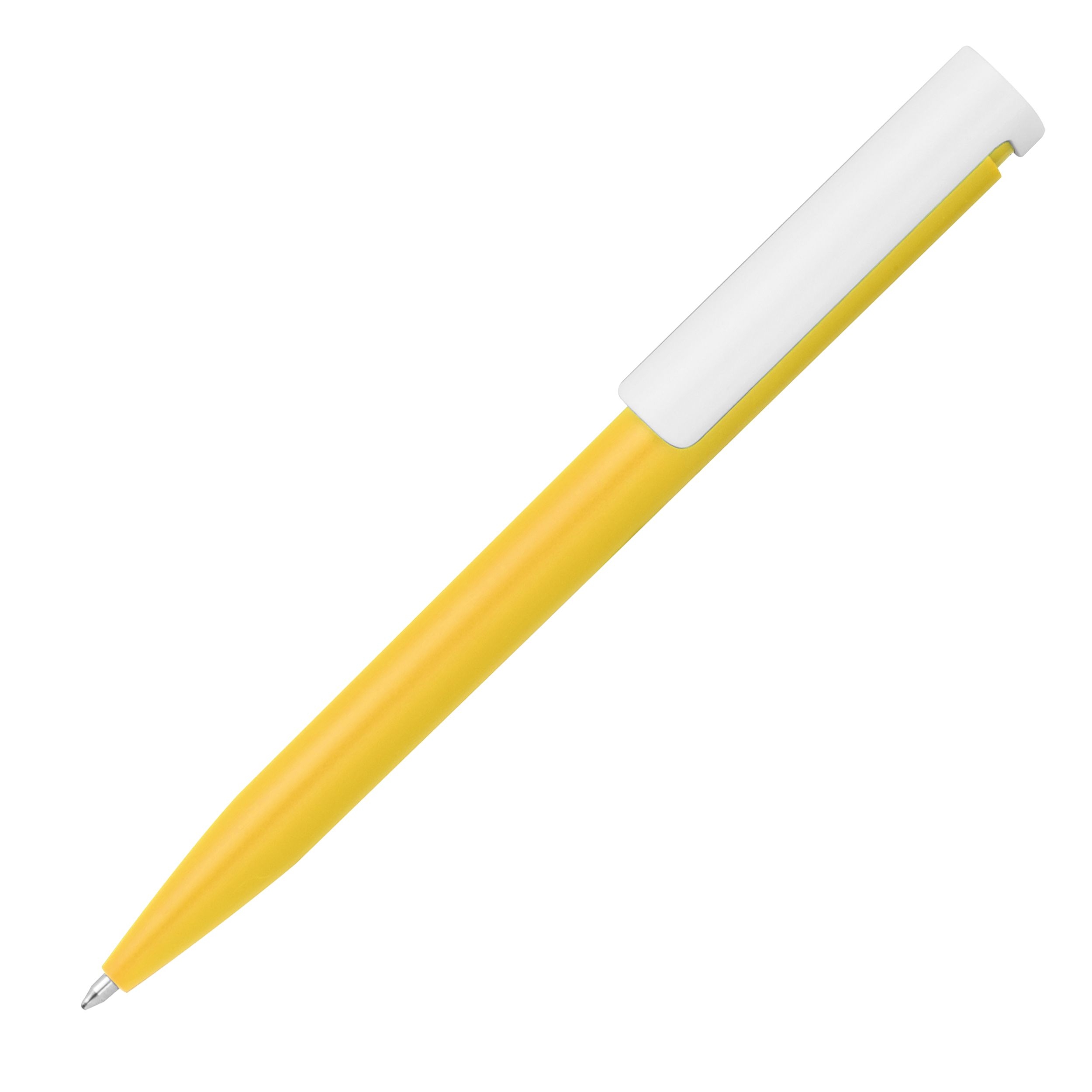 MA13758-08Kugelschreiber aus Kunststoff_ gelb