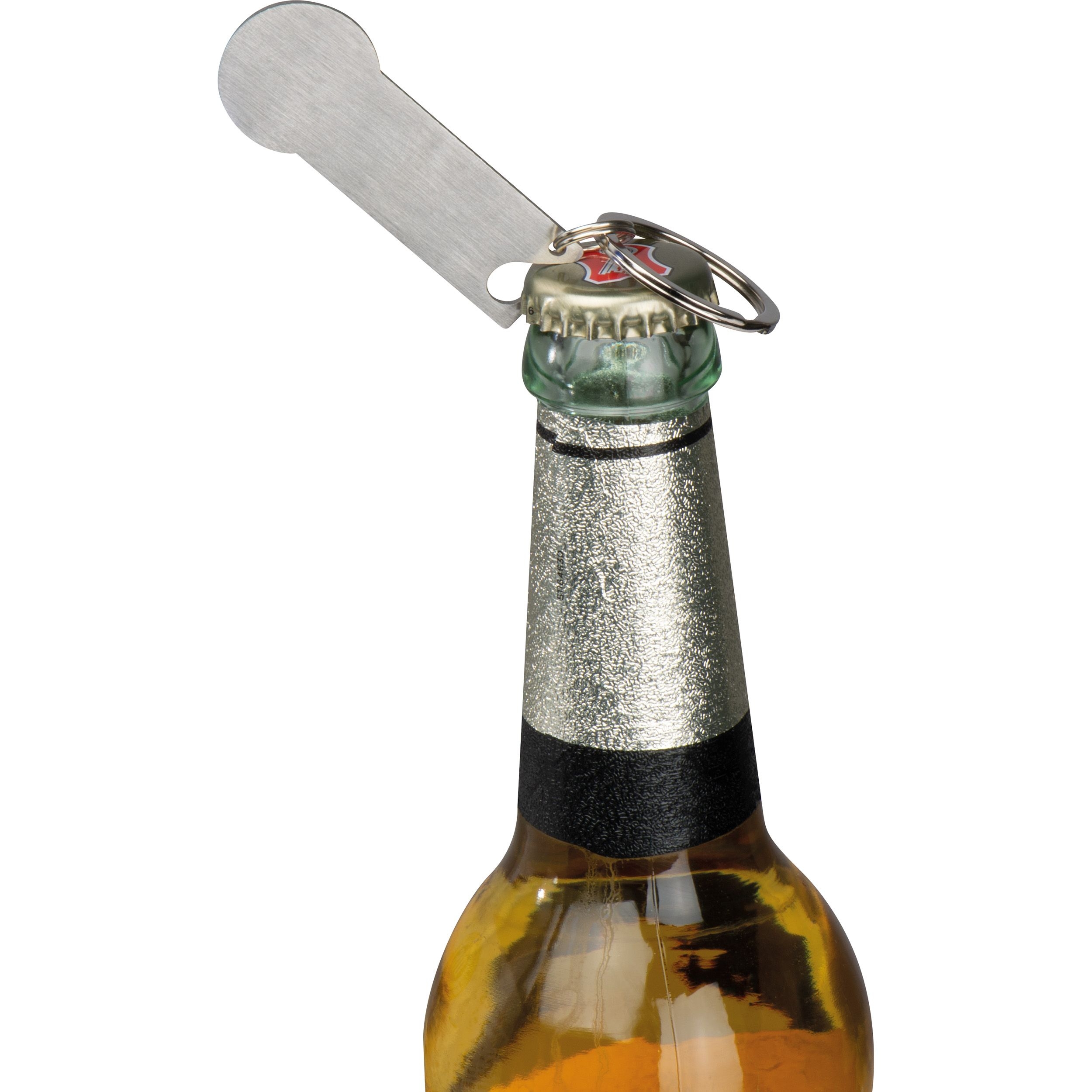 MA91583-07Schluesselanhaenger mit Einkaufschip_ silbergrau