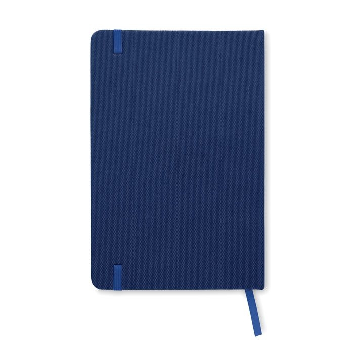 MO9966-04Note Rpet DIN A5 Notizbuch 600D RPET_ Blau