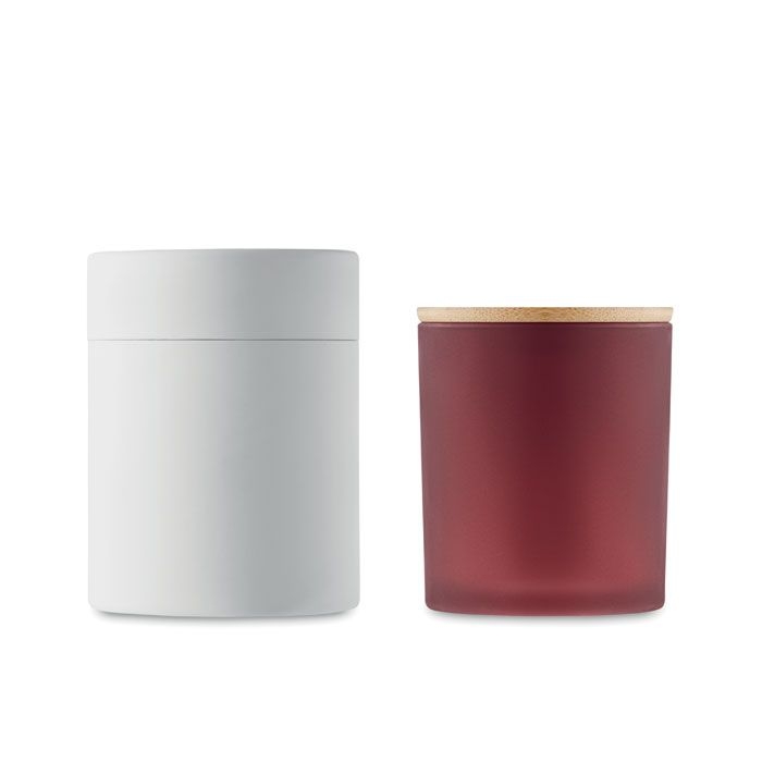 MO6613-02Keops Medium Kerze im Glas 200 g_ Bordeaux
