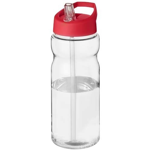 PF210099-21H2O Active® Eco Base 650 ml Sportflasche mit Ausgussdeckel_ transparent_rot PF210099-21H2O Active® Eco Base 650 ml Sportflasche mit Ausgussdeckel_ transparent_rot