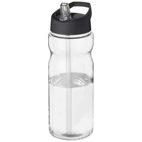 PF210099-18H2O Active® Eco Base 650 ml Sportflasche mit Ausgussdeckel_ transparent_schwarz PF210099-18H2O Active® Eco Base 650 ml Sportflasche mit Ausgussdeckel_ transparent_schwarz