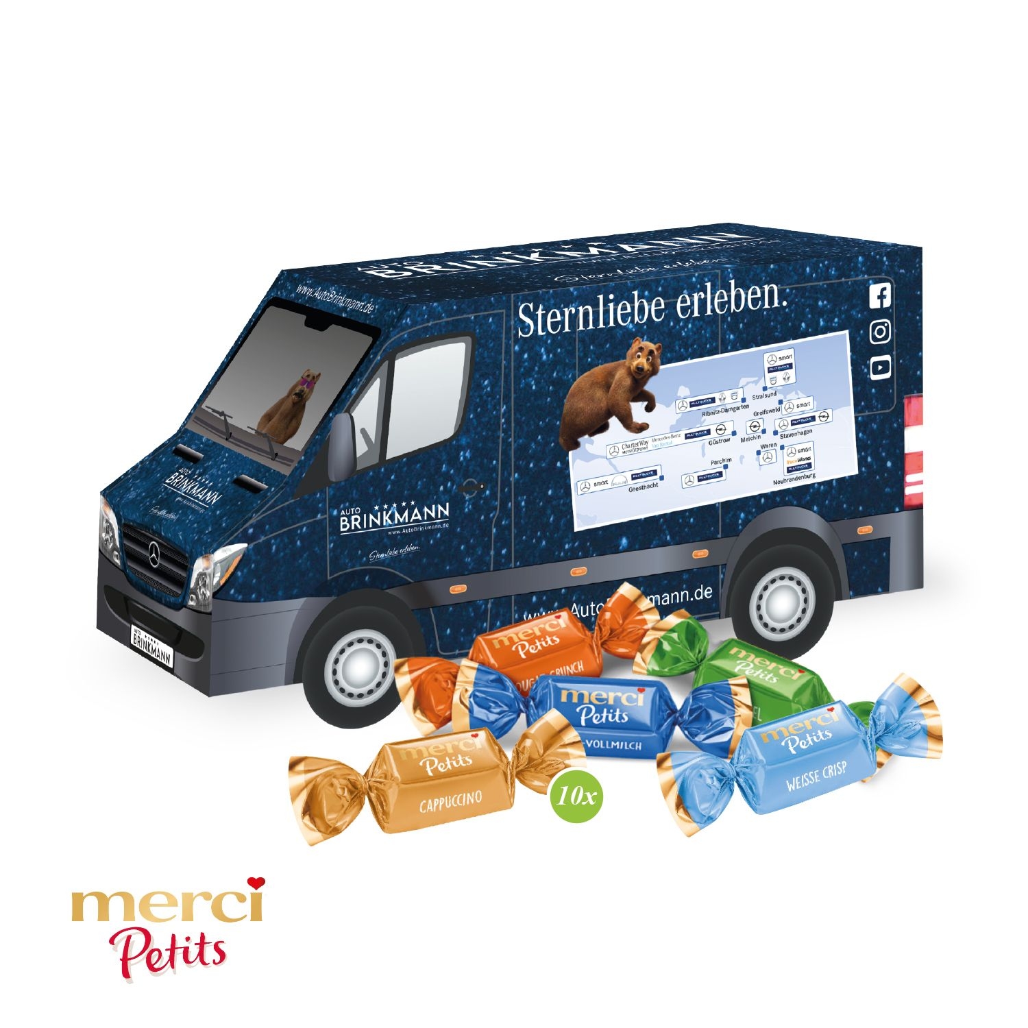 CD917123D Praesent _Transporter_ mit Merci Petits