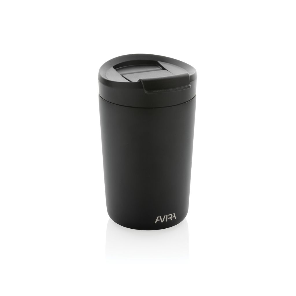 XDP438.02-1Avira Alya RCS recycelter Stainless-Steel Becher 300ml_ schwarz