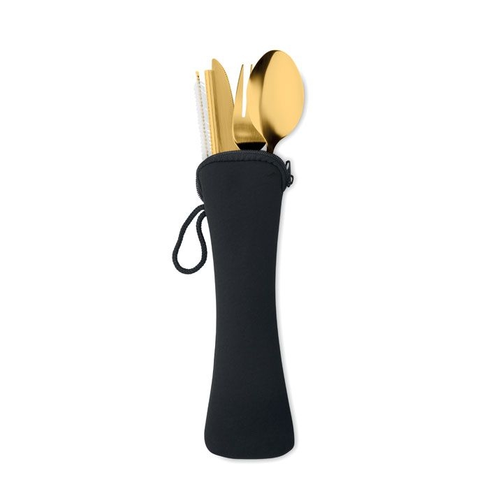 MO6149-985 Service Besteck-Set Edelstahl_ Golden