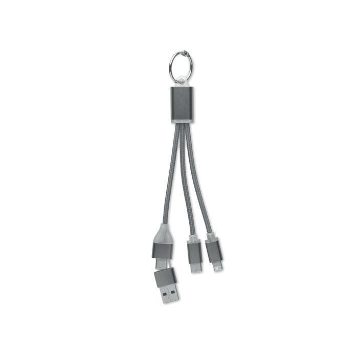MO2141-18Blue 4in1 Ladekabel Typ-C_ titan