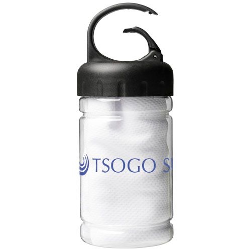 PF126170-5Remy Kuehlhandtuch in PET-Behaelter_ weiss