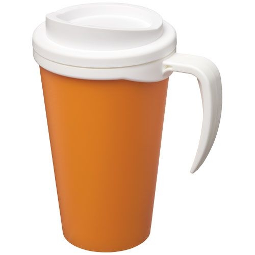 PF210004-12Americano® Grande 350 ml Isolierbecher_ orange_weiss PF210004-12Americano® Grande 350 ml Isolierbecher_ orange_weiss
