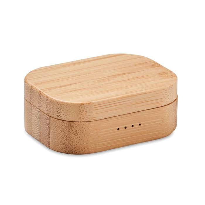 MO6780-40Jazz Bamboo TWS 5.0 wireless Ohrhoerer-Set_ Holz