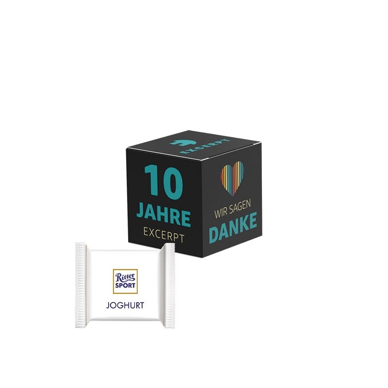 JG10189Werbewuerfel Ritter Sport