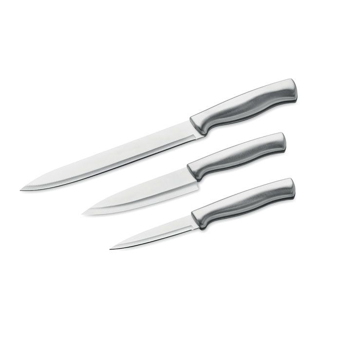MO3203-14Cocinero Messer-Set Edelstahl 3-tlg._ silber