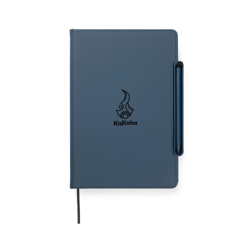 XDV77311-25VINGA Baltimore RCS 4-in-1 nachfuellbares Notizbuch_ navy blau