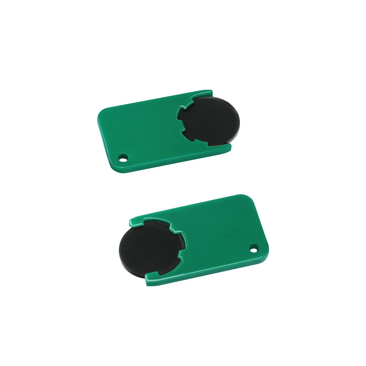 HE7454-6-2Chiphalter mit 1€-Chip _Beta_ schwarz_ gruen