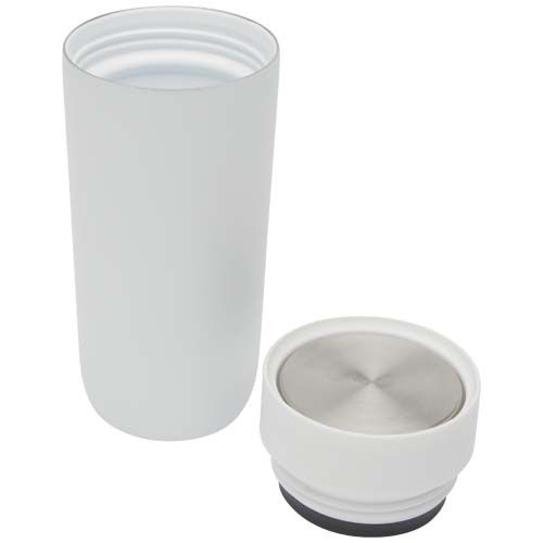 PF100849-1Camden 350 ml RCS-zertifizierter Becher aus Edelstahl mit Keramikauskleidung_ weiss