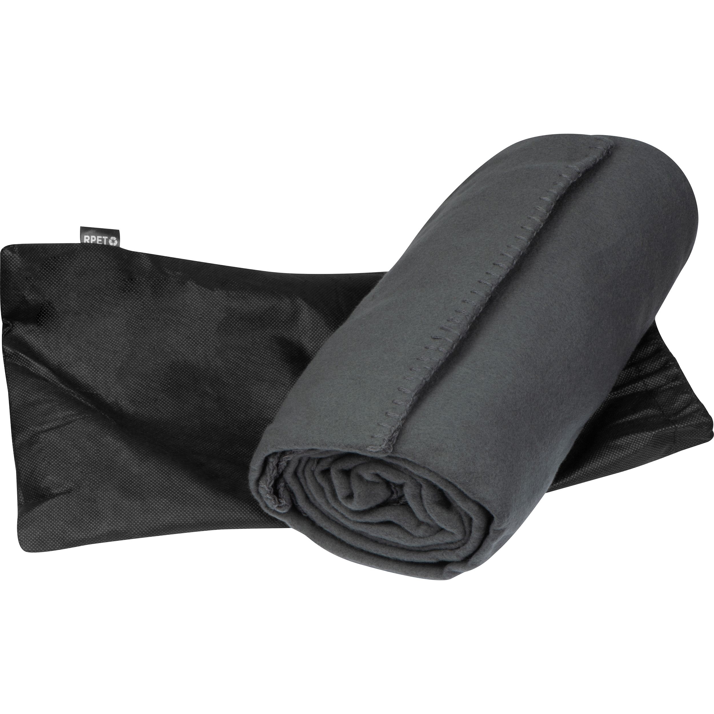 MA62570-77RPET Fleece Decke_ anthrazit