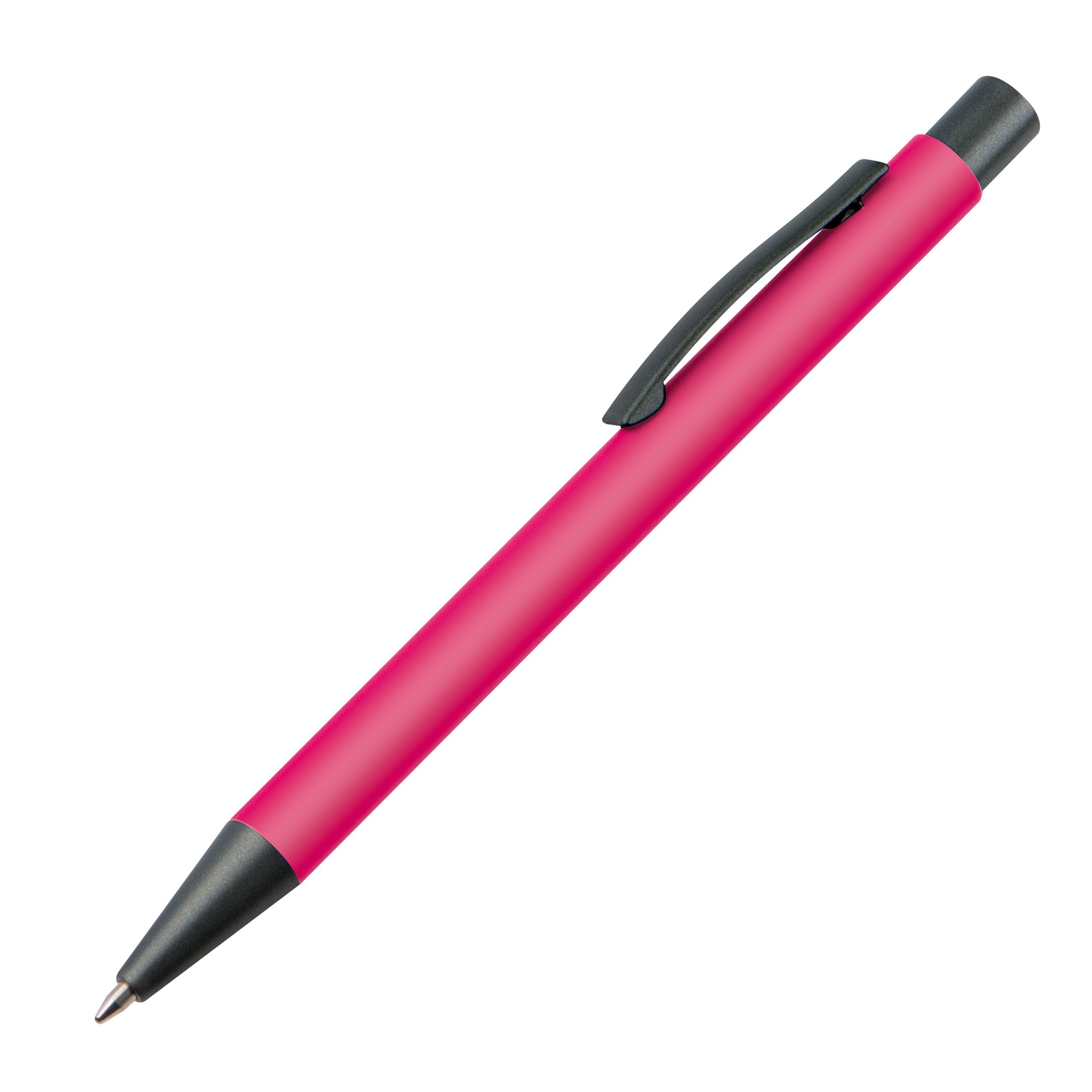 MA10945-11Matter Kugelschreiber mit Metallclip  _ pink