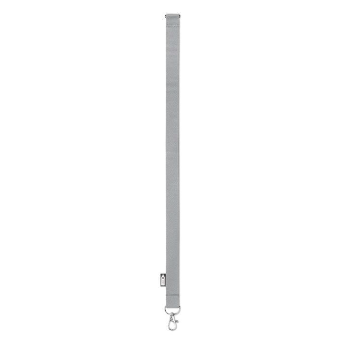 MO6100-07Lany Rpet Lanyard RPET 20mm_ grau