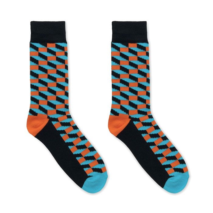 MO3100-10Funny M Socken 38-42_ orange