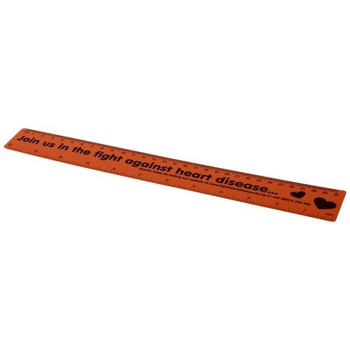 PF210539-4Rothko 30 cm Kunststofflineal_ orange