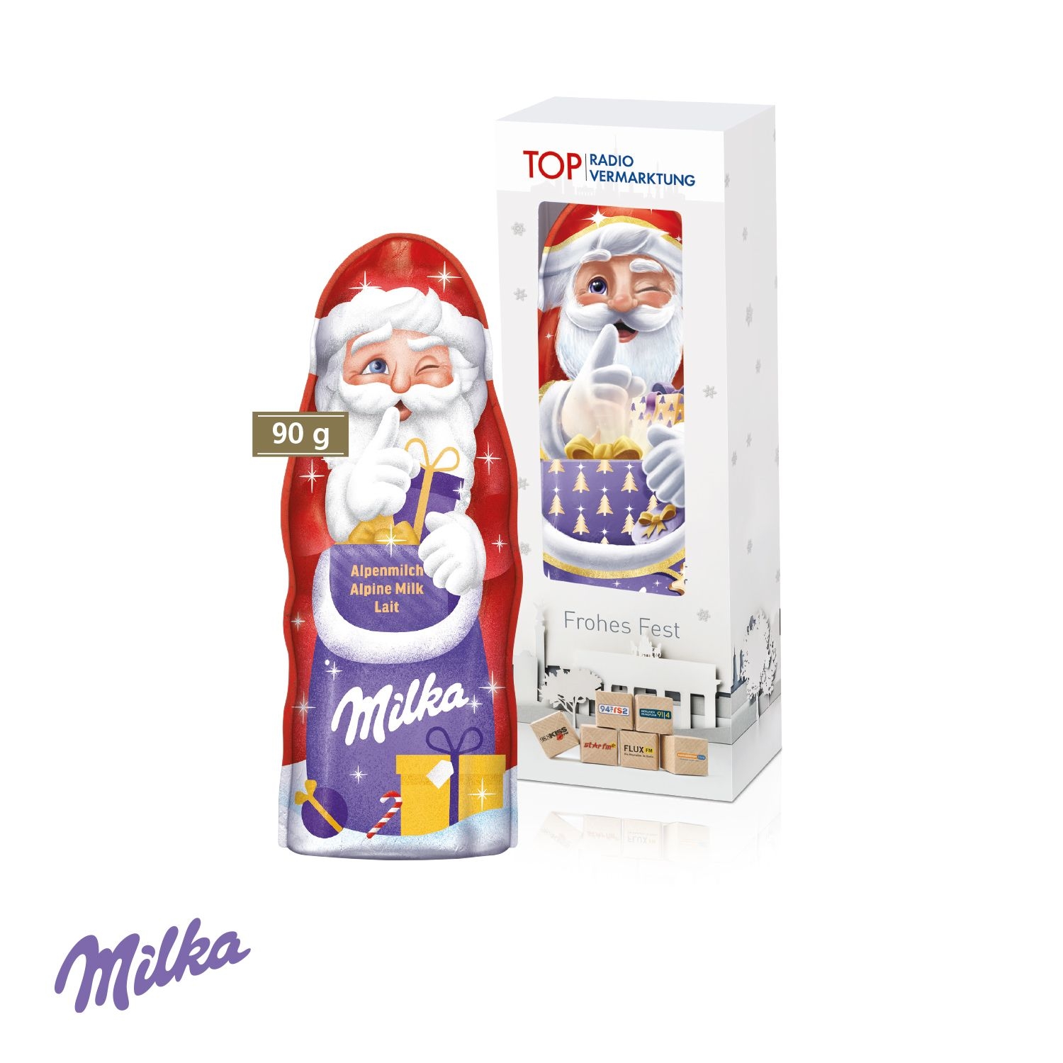 CD95478Milka Weihnachtsmann_ 90 g