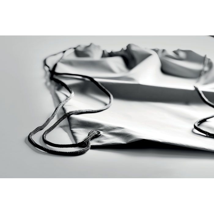 MO9403-14Shoop Reflective Beutel mit Kordelzug_ Silber
