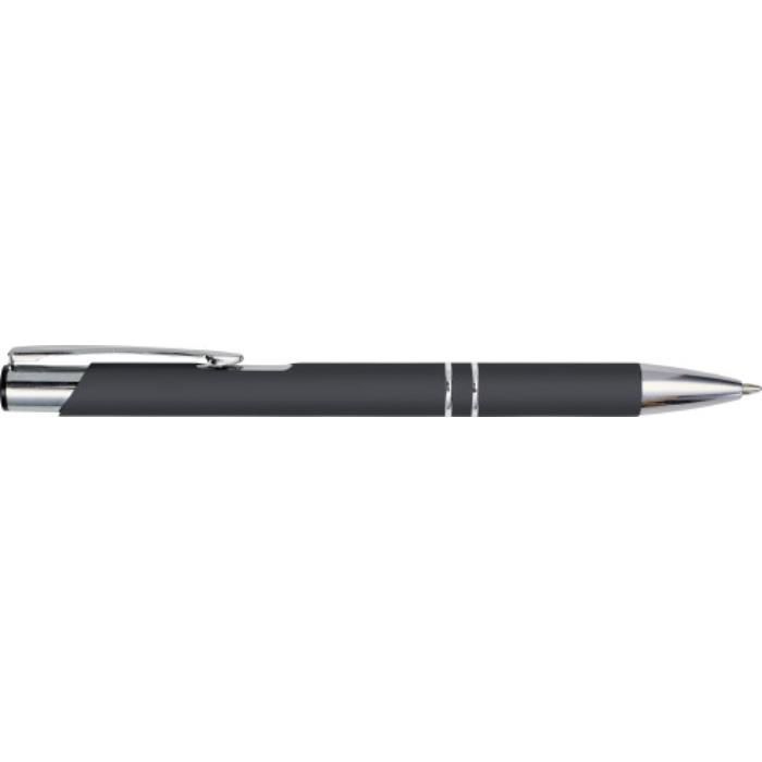 GI8476-01Kugelschreiber aus Metall Yvette_ Schwarz