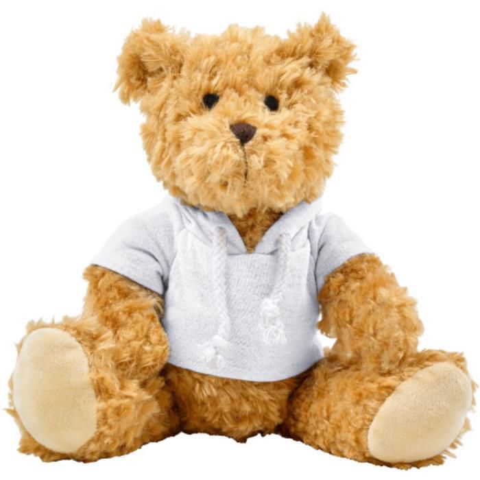 Plüsch-Teddybär Monty, Weiß