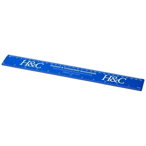 PF210535-3Renzo 30 cm Kunststofflineal_ blau