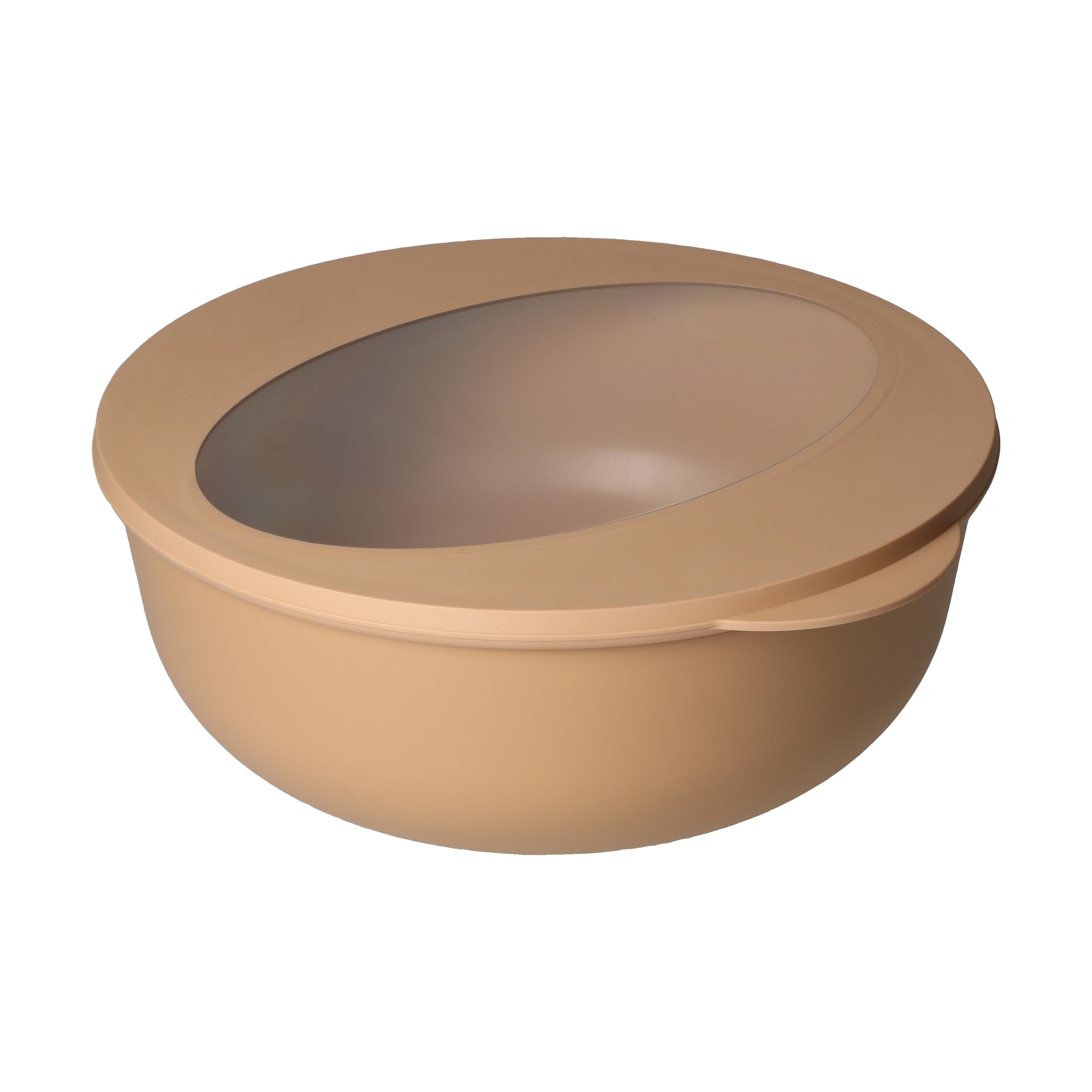 EL01965-1Food-Bowl _ToGo_ Deluxe_ 2_2 l_ bestaendiges braun_ transparent