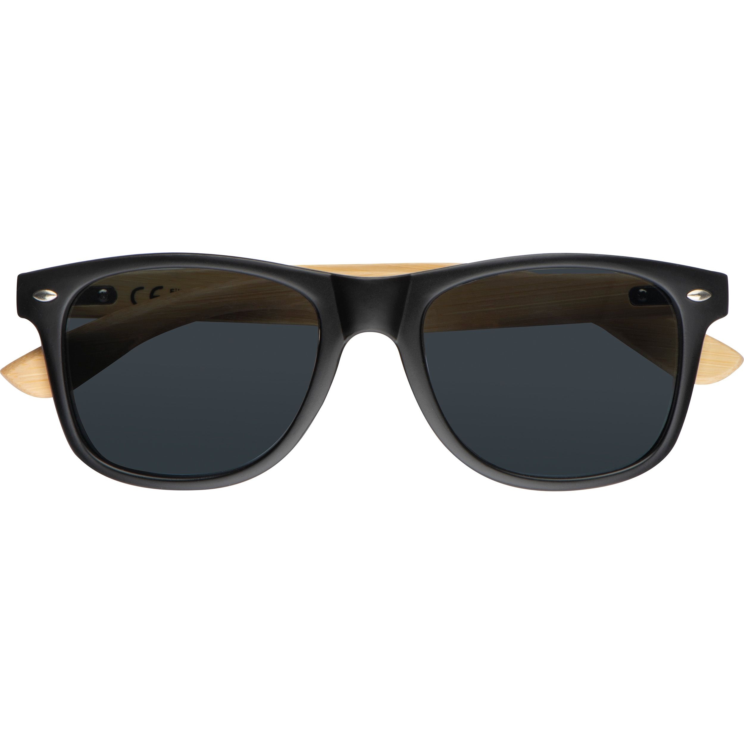 MA53643-13Sonnenbrille mit Bambusbuegeln_ beige