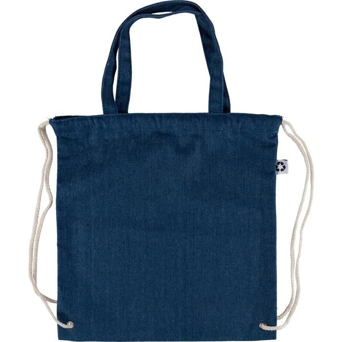 GI1349541Recycelte Denim-Kordeltasche Dex
