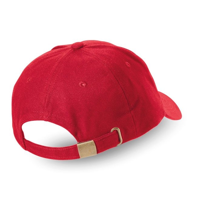 KC1464-05Natupro Baseball Kappe 6 Panels_ Rot