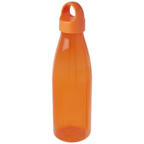 PF100835-3Bergen Trinkflasche aus recyceltem Kunststoff 800 ml_ orange