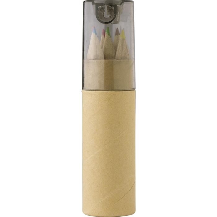 GI2497-01Buntstifte-Set _ 6-tlg. Libbie_ schwarz