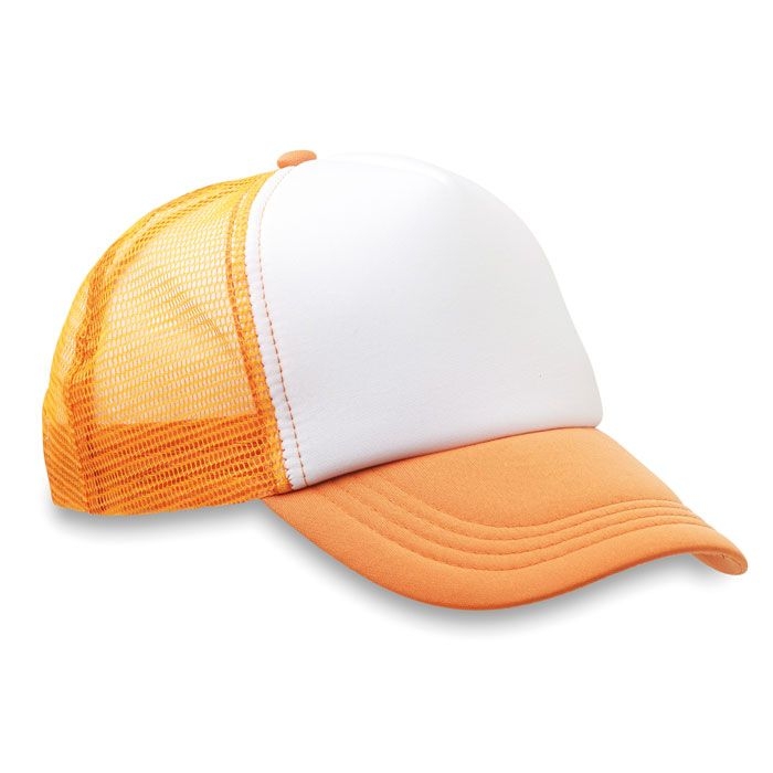 MO8594-71Trucker Cap Truckers Cap_ Neon Orange