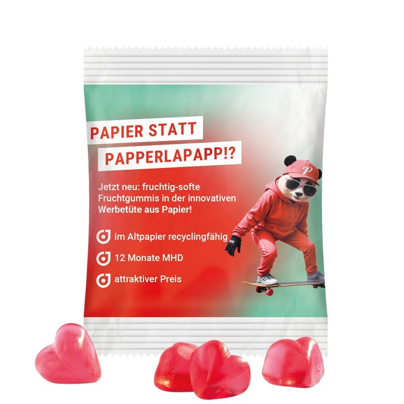 JG18061-2Minituete 10 g Trolli Fruchtgummi Standardformen_ Herz_ weiss