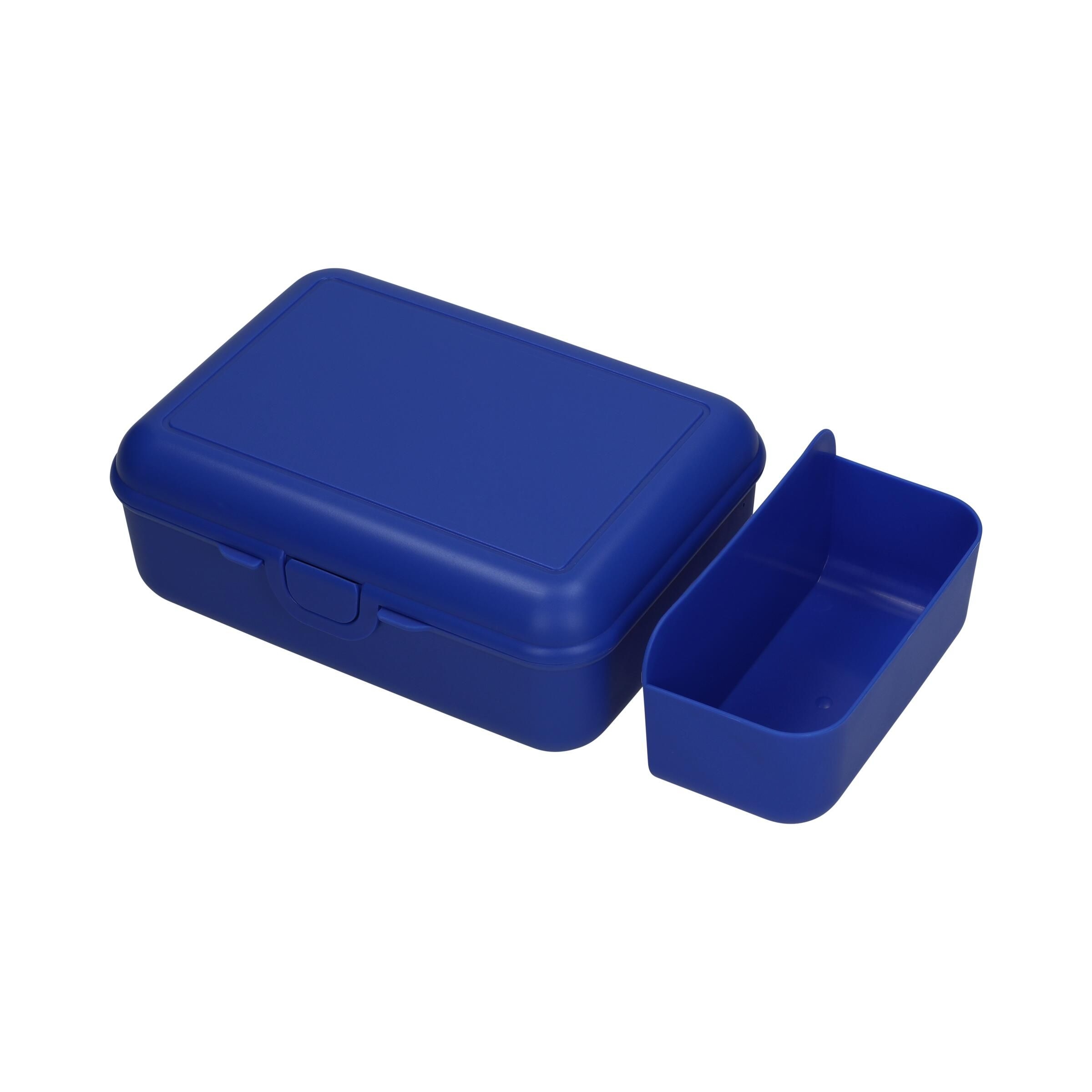EL05297-2Vorratsdose _School-Box_ deluxe_ mit Trennschale_ standard-blau