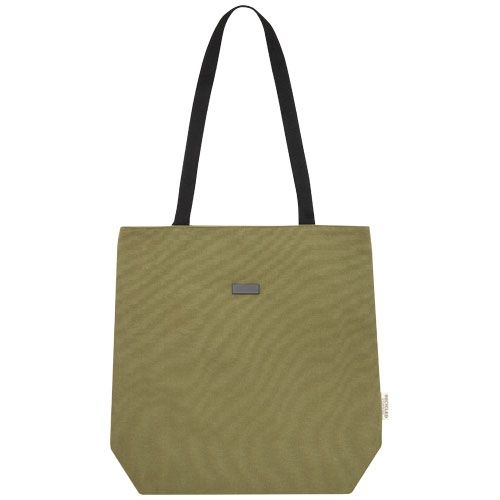 PF130042-2Joey vielseitige Tragetasche aus GRS recyceltem Canvas 14 L_ olive