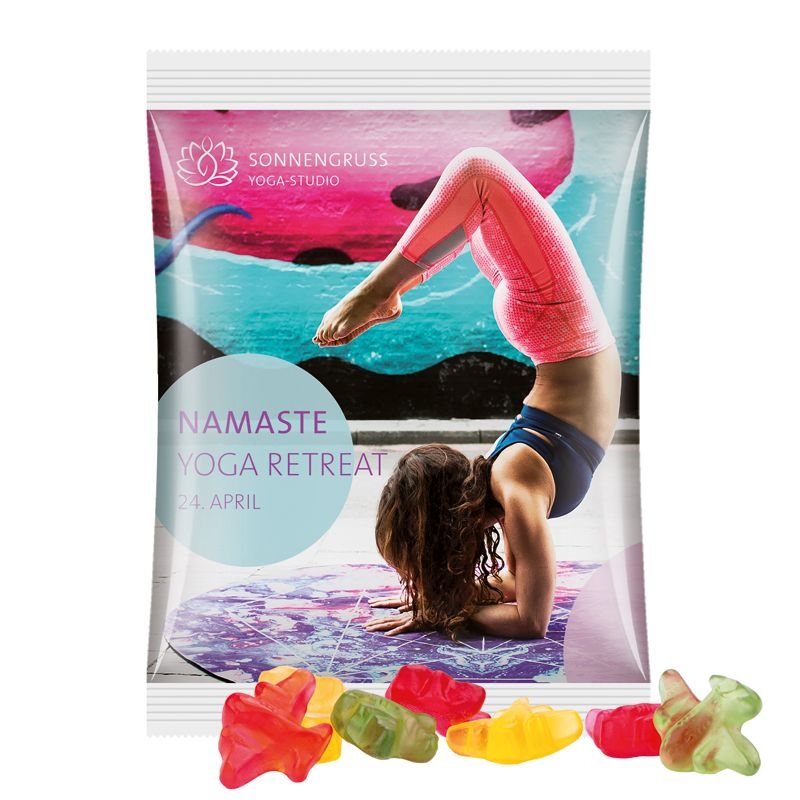 JG10064-19Maxituete 50 g Trolli Fruchtgummi Standardformen_ Flugzeug_ weisse Folie