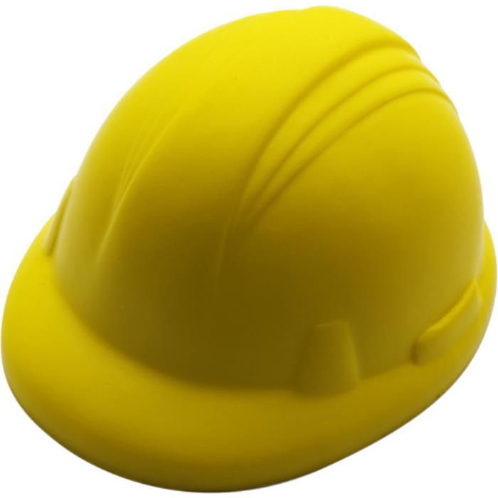 Anti-Stress Bauhelm aus PU Schaum Philip, Gelb