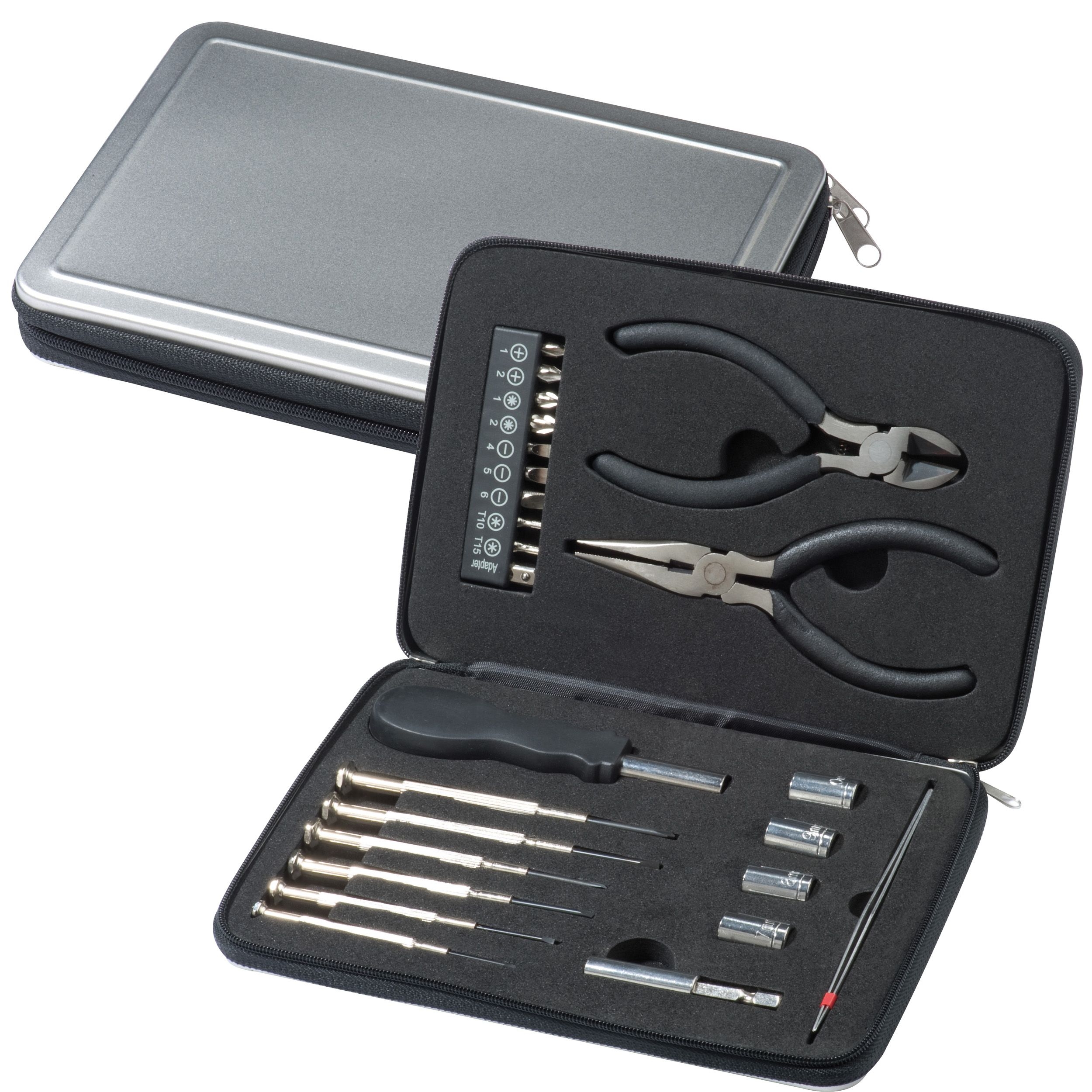 MA87823-07Werkzeugbox aus Aluminium JACK_ silbergrau